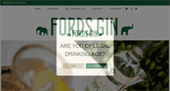 Desktop Screenshot of fordsgin.com