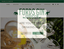 Tablet Screenshot of fordsgin.com